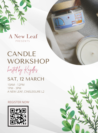 Candle Workshop hosted by Kaydles