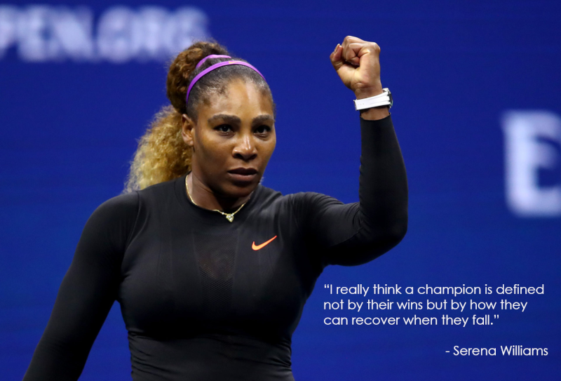 Quotes by powerful women - Serena Williams