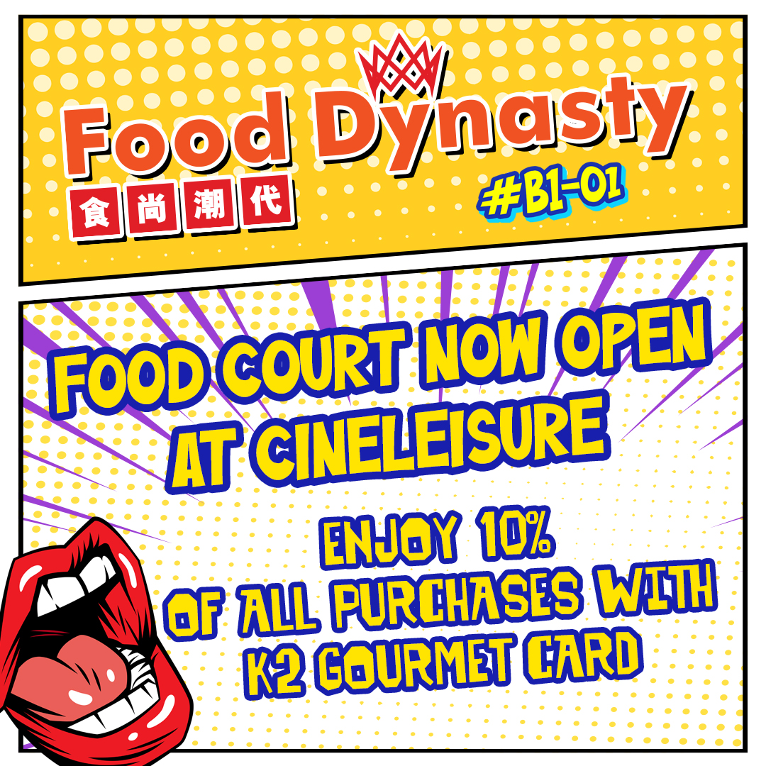 Food Dynasty is now open at B1