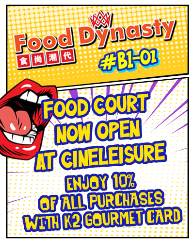 Food Dynasty is now open at B1